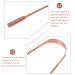 FOMIYES Pure Copper Tongue Scraper & Oral Cleaner - Double-Sided Baby Tongue Scrubber & Tonsil Stone Remover - Disposable Stainless Steel Braces Accessory - Buy Online on GoSupps.com
