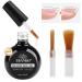 EBANKU 30ML Builder Nail Gel 8 in 1 Clear Color Builder Base Strengthener Gel Hard Gel Builder Ultra-thin Brush in Bottle for Strong Nails Extension Professional Nail Repair Quick Extension Gel