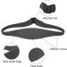 Hair Cutting Tape Kids Adjustable Silicone Washable Curved DIY Neckline Shaving Template For Salon (Black) - Buy Online on GoSupps.com