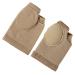 FRCOLOR Forefoot Tabi Set - 3 Pairs Moleskin Metatarsal Sleeves & Orthotic Half Socks for Men & Women - Comfortable Nylon-Spandex Pad for Flat Feet - Buy Online on GoSupps.com