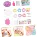 Beatifufu 1 Set Children's Nail Art Toys Nail Art Kit for Birthday Nail Tip Fake Kit Makeup Kit for Girl Nail Art Kit for Children Toys Nail Art Decoration Kit - Buy Online on GoSupps.com