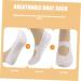 Beaupretty 1 Pair Plantar Gel Heel Sleeves Silicone Arch Silicone Heel Protector Silicone Gel Sock White Men and Women Sole of Foot - Buy Online on GoSupps.com