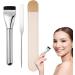 Liquid Foundation Brush | Liquid Makeup Aluminum Tube Foundation Brush - Smooth Application Makeup Tool for Travel Business Trip Home Dormitory - Buy Online on GoSupps.com