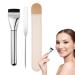 Flat Foundation Brus Flat Head Concealer Foundation Brush Silky Bristles Makeup Tool Business Trip Foundation Brush Home Concealer Brush Dormitory Foundation Tool Travel Makeup Brush