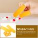 UKCOCO 100Pcs Butyronitrile Finger Covers - Anti-Static Rubber Fingertip Protectors for Dust Electronics Wound Care & Manicure | Yellow 6.5x2.5cm - Worldwide Shipping - Buy Online on GoSupps.com