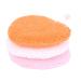 Reusable Round Cookie Shape Makeup Removal Puffs - 3pcs Facial Cotton Pads | Eco-Friendly Beauty Tool - Buy Online on GoSupps.com