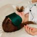 Milisten Friends Green Silk Eye Mask Blindfold for Night Sleeping and Travel - Elastic Strap, Men, Women, Students - Sleep Mask - Buy Online on GoSupps.com