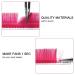 Buy Cris lashes Pink Self-Fan Eyelash Extensions | Ombr Pink 0.07 D Curl 13mm Colored Silk Lashes | International Shipping - Buy Online on GoSupps.com