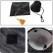 Pet Graduation Caps with Neck Tie Dog Tassel Cap Black Polyester Pet Cap for DIY Dogs Cats Holiday Costume Accessory - Buy Online on GoSupps.com