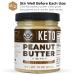 Keto Peanut Butter with Macadamia Nuts and MCT Oil 10oz - Low Carb Nut Butter Spread Fat Bomb Snack - Buy Online on GoSupps.com