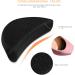 Healifty Shoe Inserts for Men & Women - Toe Plug Filler for Big Shoes - 2 Pairs (Black) | Comfortable Fit & Support - Buy Online on GoSupps.com