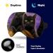 Halloween Cats Sleep Eye Mask for Women Men - Comfortable Blindfold with Elastic Strap - Perfect for Sleep, Travel, and Nap - Buy Online on GoSupps.com