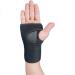 Wrist Brace, Wrist Sleep Support Brace Wrist Support with Splints ,Hand Support for Carpal Tunnel Arthritis Tendonitis Relieve Sprain Recovery Pain Relief, Adjustable (One Size, Left Hand) One Size Left Hand
