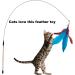 Cat Feather Toy Wand Replacement Refills - 10 Natural Feathers - A-10PCS - Buy Online on GoSupps.com