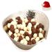 Ghasitaram Gifts Christmas Gifts Chocolates Hampers - Silver Aluminium Nutties Bowl Silver Aluminium Nutties Bowl with Cap