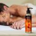 Buy Sensual Peach Massage Oil 200ml | Edible Body Oil with Almond Grape Seed & Macadamia Oil | Kissable & Perfect for Couples | International Shipping Available - Buy Online on GoSupps.com