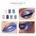 Kilshye Glitter Liquid Eyeshadow - High Pigment Metallic Eye Shadow in D- Blue 15 | Long Lasting & Waterproof Liquid Makeup for Women and Girls - Buy Online on GoSupps.com