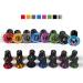 Aluminum Bike Handlebar End Plugs - Locking Bar Caps for Road & Mountain Bikes - Black - Buy Online on GoSupps.com