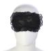 OnundOn Sleep Mask with Lace Blindfold for Sleeping Sleep Eye Mask Black