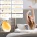 Buy Sunrise Alarm Clock | Light Alarm Clock with Snooze & Dual Alarms | 10 Natural Sounds & 7-Color Atmosphere Lamp - International Shipping - Buy Online on GoSupps.com