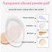 AKOAK Silicone Makeup Sponge Set - 2 Transparent Face Applicators for Liquid Foundation Cream CC Cream Concealer & BB Cream - Perfect Blender for Flawless Makeup - Buy Online on GoSupps.com