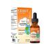 Kiddivit Baby Lactoferrin Liquid Drops - 60 Daily Servings 2 Fl Oz (60 mL) - Inulin Fortified (Prebiotic Dietary Fiber) - Sugar Free Gluten Free Vegetarian Friendly