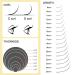 Classic Eyelash Extensions 0.03 D 15mm - C/D Curl Single & Mixed Lengths by QUEWEL - International Shipping Available - Buy Online on GoSupps.com
