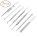Bcabo Premium Stainless Steel Ingrown Toenail File and Lifter Set - 6Pcs Double Sided Care Kit - Buy Online on GoSupps.com