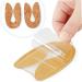 Buy NOLITOY 6 Pairs Transparent Silicone Heel Pads for Women - Reusable Heel Inserts & Shoe Accessories - Comfortable Feet & Pain Relief - Buy Online on GoSupps.com