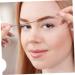 BELLIFFY 1box Eyebrow Drawing Tool Ink Eyebrow Tattoos Ruler Brow Mapping Wire Ruler 6x4.5cm Black - Buy Online on GoSupps.com