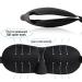 Super Soft Sleep Mask 4 Pack with Ear Plugs | Lightweight & Comfortable 3D Contoured Eye Masks for Sleeping, Travel, Shift Work, Naps - Buy Online on GoSupps.com