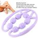 U-Shape Trigger Point Massage Roller - 7-Wheel Muscle Relief for Calves Legs & Arms | International Shipping Available - Buy Online on GoSupps.com