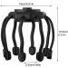 Ultra Scalp Massager Octopus | Deep Relaxation Device with 10 Vibrating Contacts | 3 Modes Mini Rechargeable Head Massager for Stress Relief - Buy Online on GoSupps.com