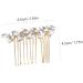 FOYTOKI Fashionable Diamond Hair Accessories Hair Combs for Women Decorative Hair Combs Hair Comb Clips Girl Headpiece Hair Accessories for Hair Comb for Thin Hair - Buy Online on GoSupps.com
