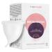 Menstruation cup s - Medical silicone from Germany - tested BPA -free leak -proof & sustainable - Menstrual Cup - Alternative to Tampons & Binden - Size S (white) - by MaxMedix