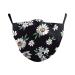 Sunflower Floral Print Anti Pollution Mouth Covers Cotton Half Face Mouth Reusable Dustproof Washable Facial Decoration Cotton Breathable Anti Droplet Dust-Proof Face Mouth