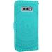 Carnatic Green PU Leather Case for Samsung Galaxy S10E - Mandala Embossing Wallet & TPU Protective Bookstyle Cover - Buy Online on GoSupps.com