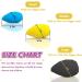 Shoe Filler Inserts for Loose Shoes | Size-Reducing Toe Inserts for Men & Women | Prevent Heel Slipping - Medium Size - Buy Online on GoSupps.com