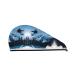 Snowboarding SamLng Coral Velvet Dry Hair Cap Perfect for Home Travel Pool Parties Beaches Baths and More