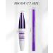 Blue Voluminous Mascara & Waterproof Eyeliner Pen Set- Smudge-Proof Long-Lasting Colored Mascara Liquid Matte Eyeliner 5D Lengthening Curling Thick Lashes Color Mascara Tubing Women Vegan Eye Makeup - Buy Online on GoSupps.com
