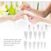 550 Tablets Long Clear Nails Ultra Thin Clear Stiletto Fake Nails Set Long Full Cover Almond Shaped with Rhinestones Designs for Wedding Dating Party Acrylic Nail Tips Kit - Buy Online on GoSupps.com