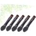WOONEKY 50pcs Eyebrow Brush Black Suit Beauty Kit Ladies Suits Make Eye Shadow Brush Mix Cosmetic Brush Miss - Buy Online on GoSupps.com