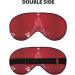 Red Christmas Tree Print Unisex Eye Mask | Soft Comfort Sleep Shade for Travel Yoga & Shift Work - Buy Online on GoSupps.com