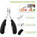 Senmubery 4 Pcs Toenail Clippers Thick & Ingrown for Men & Seniors Pedicure Clippers Toenail - Buy Online on GoSupps.com