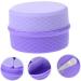 Angoily 3 Sets Cream Box Travel Body Butter Jar Leakproof Cosmetic Jar Makeup Samples Container with Lid Salve Jar Makeup Cream Jar Lotion Dispenser Jar Care Empty Box Purple Silica Gel - Buy Online on GoSupps.com