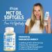 Dr. Colbert's Keto Zone All Natural MCT Oil Softgels 1000mg - 60 Softgels | Organic Coconut | Ketogenic Approved - Buy Online on GoSupps.com