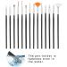 Nail Drawing Pen 15 DIY Nail Art Pen Tool Set Durable Nail Brush for Professional and Personal Use - Buy Online on GoSupps.com
