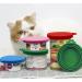 7 Pcs Silicone Pet Food Can Lid Covers - Fits All Standard Dog and Cat Cans - Buy Online on GoSupps.com