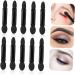 Beavorty 100 Pcs Eyeshadow Eye Shadow Applicator Eye Shadow Brush Miss Disposable Smudge Stick 50pcsx2pcs Blackx2pcs - Buy Online on GoSupps.com