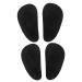FRCOLOR 2 Pairs Foot Pad Foot Arch Insoles for Fallen Arches and Flatfoot Insoles Arch Support Half Shoe Pads Sole of Foot Double-Sided Tape Half Pad Men and Women